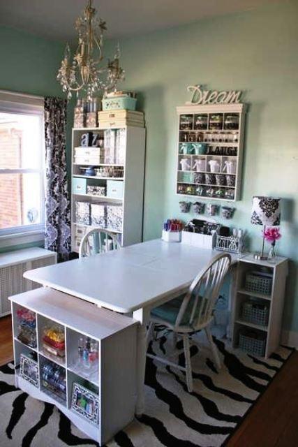 Como hacer un cuarto de manualidades en casa