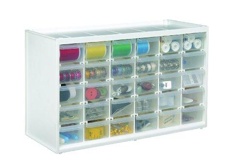 ArtBin Store-In-Drawer Cabinet, 30 Art and Craft Supply Storage Drawers, 6830PC