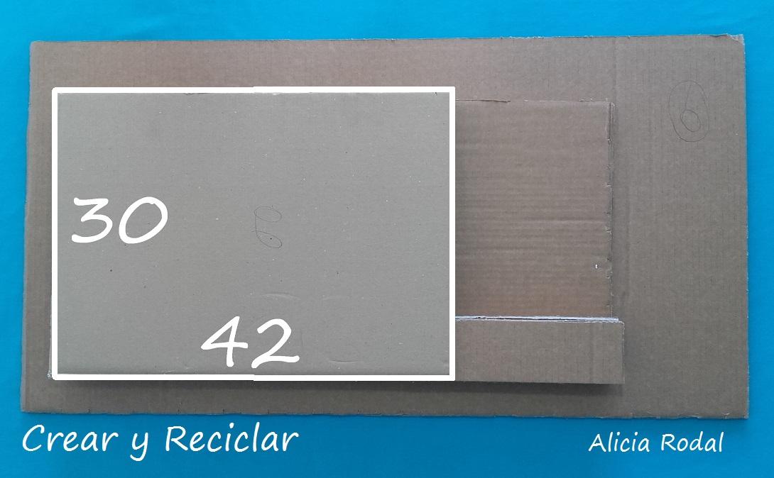 Centro comercial para muñecas DIY con reciclaje
