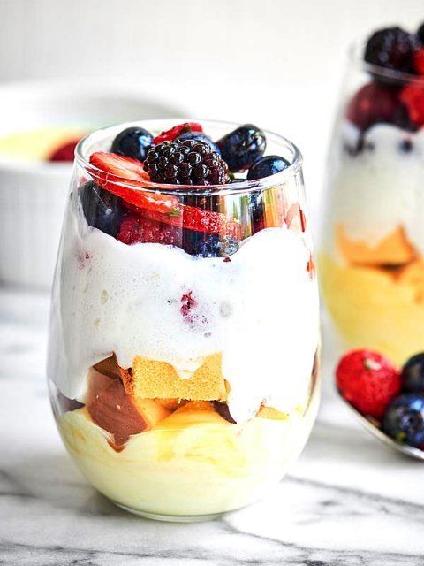 Yogurt y Frutas