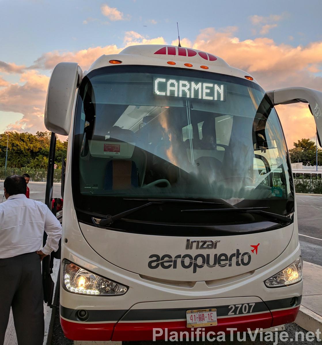 ADO Bus en Aeropuerto de Cancún