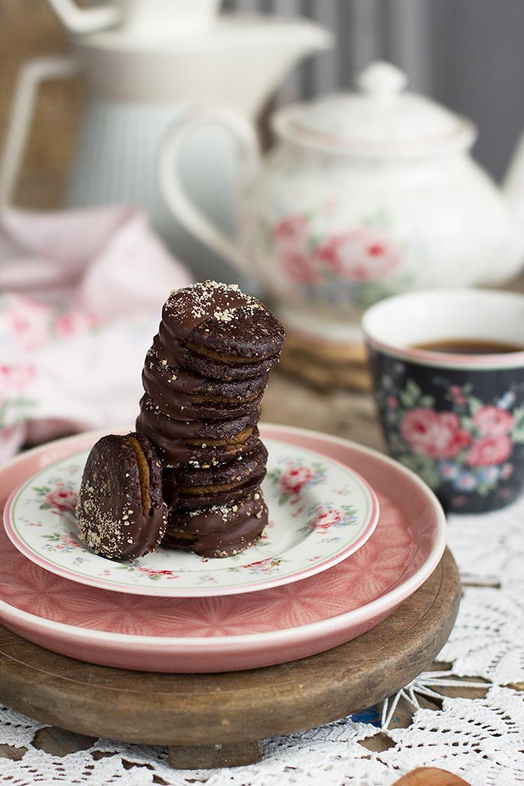 Galletas rellenas de boniato receta fácil y healthy saludable