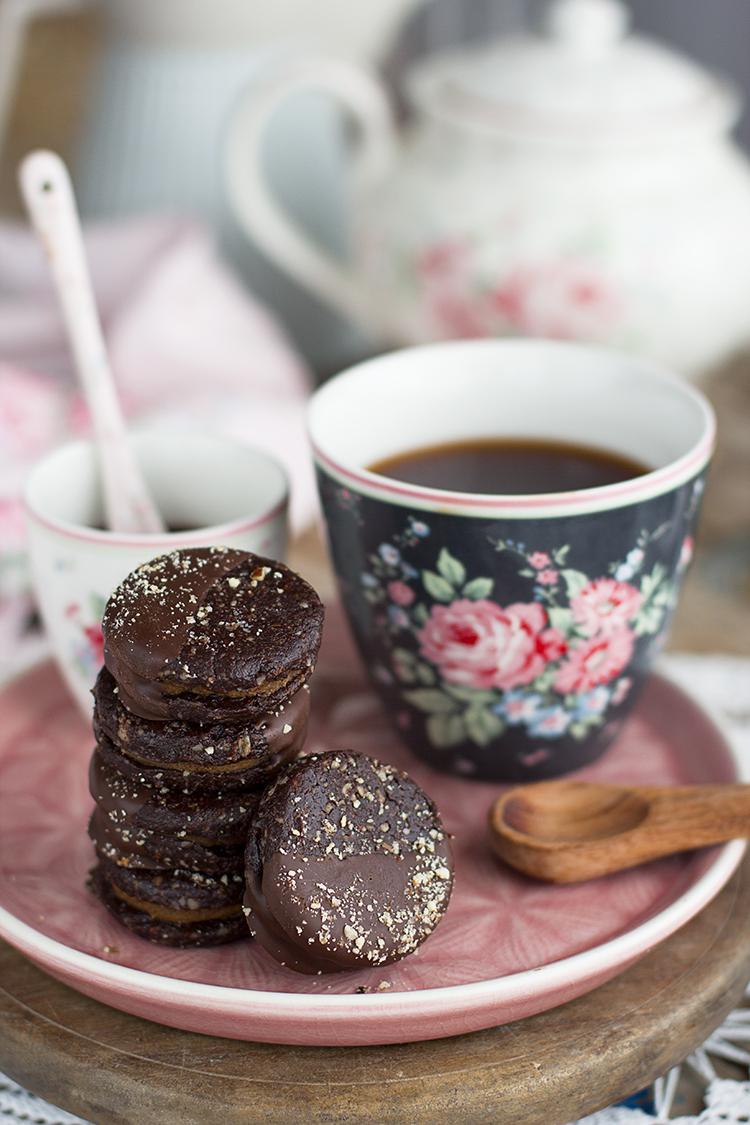 Galletas rellenas de boniato receta fácil y healthy saludable