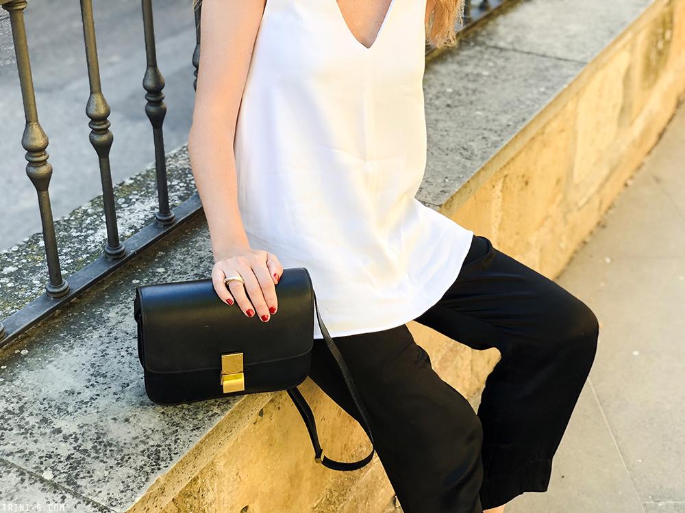 Trini | Stella McCartney top Reformation pants