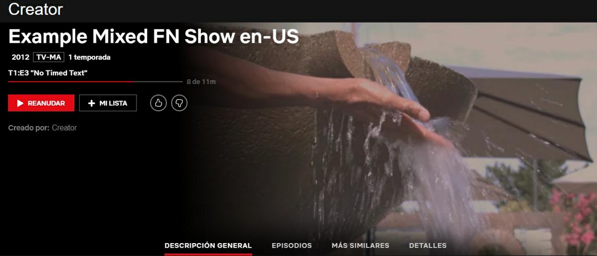 videos extraños en Netflix