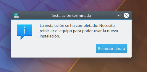 INSTALAR KUBUNTU 18.01 REINICIAR