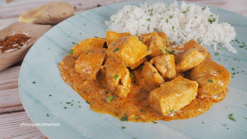 pollo en salsa tikka masala ( 2)