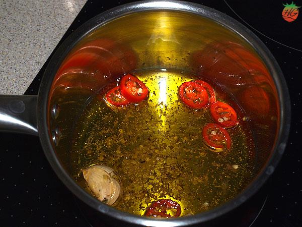 Ensalada de sandía y queso feta paso 1