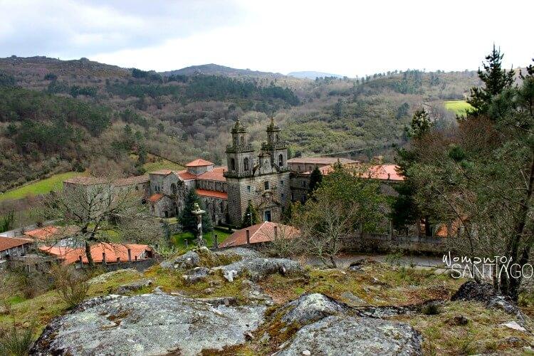 Vistas del Monasterio de Oseira
