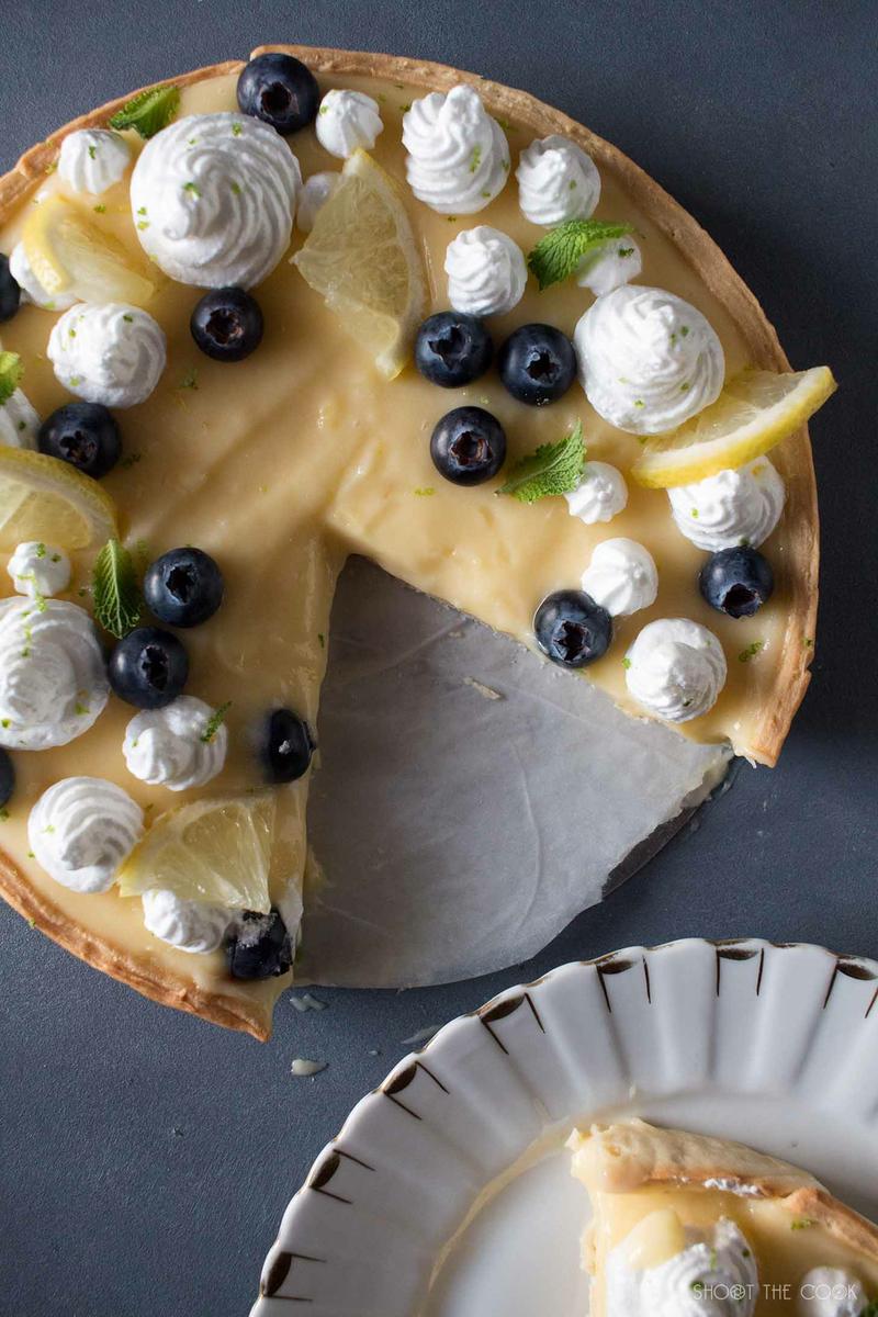 lemon pie receta ligera