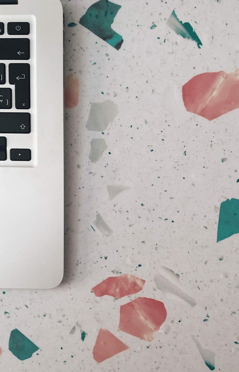 vinilo efecto terrazo