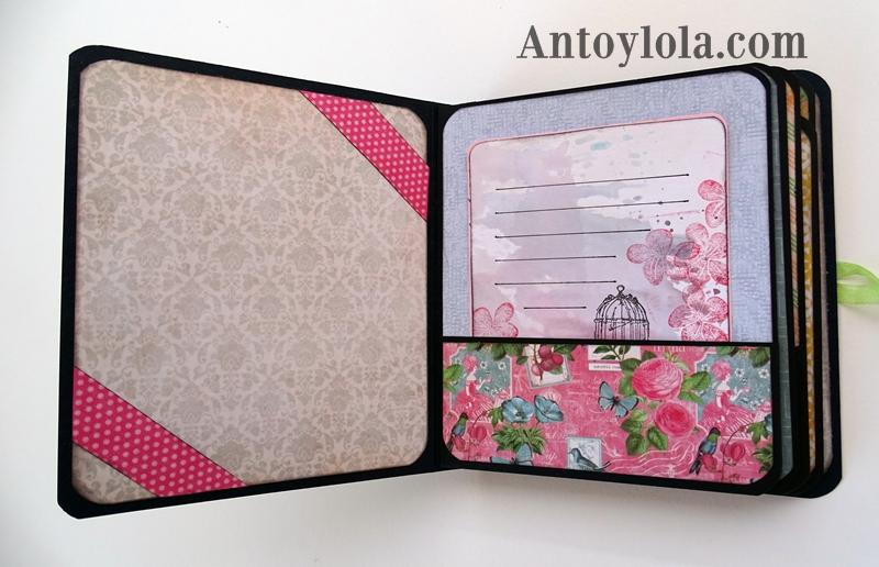 Mini album scrap happy