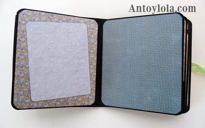 Mini album scrap happy