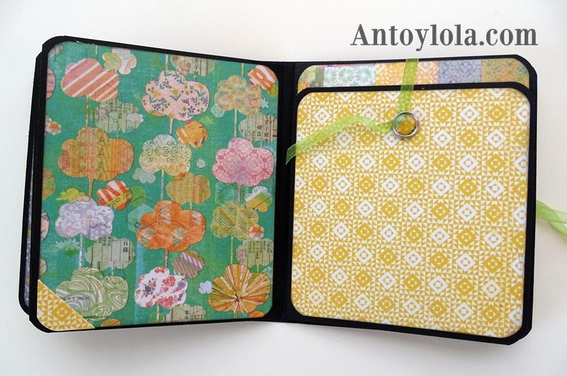 Mini album scrap happy