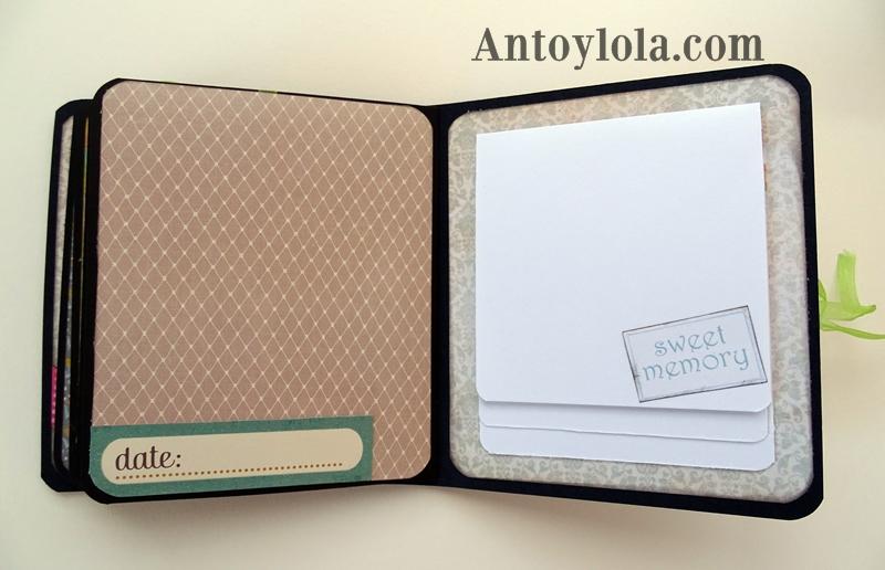 Mini album scrap happy