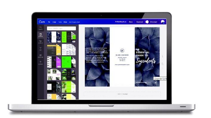 crear cartel con canva