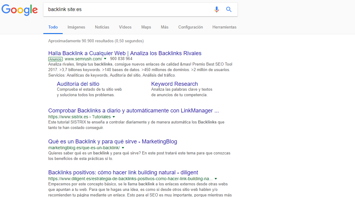 paginas clave de una web