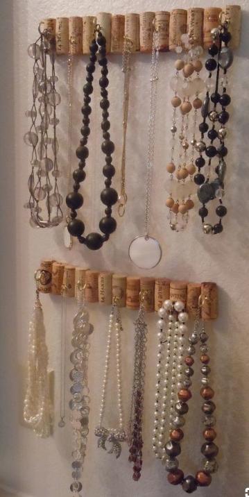 Hilera de corcho. Vía Pinterest.
