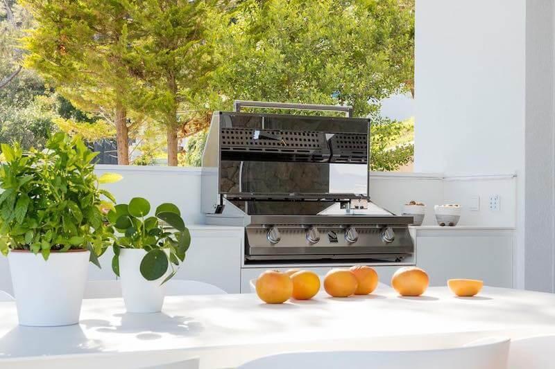 barbacoa para terraza o jardín