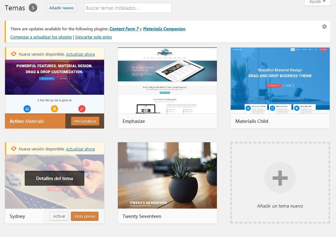 como mantener wordpress