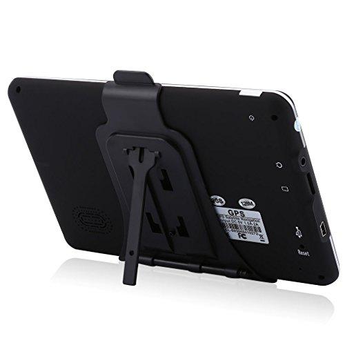 FLOUREON GPS de Coches Navegador para Camiones y Coches, LCD Pantalla Táctil, Sat Nav navegación Gratis de Mapa de EU,...