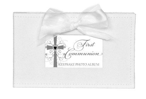 The Grandparent Gift Co. Growing in Faith Keepsake Photo Album, First Holy Communion