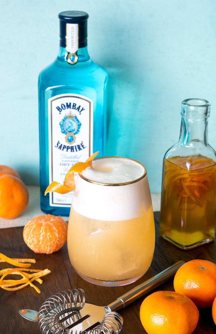 Cocteles con ginebra Bombay Sapphire y cítricos