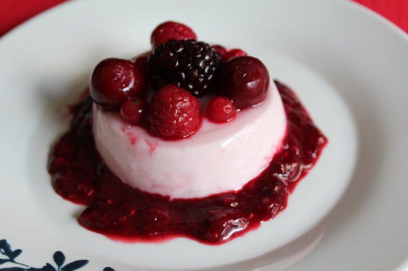 Pannacotta-de-frambuesa