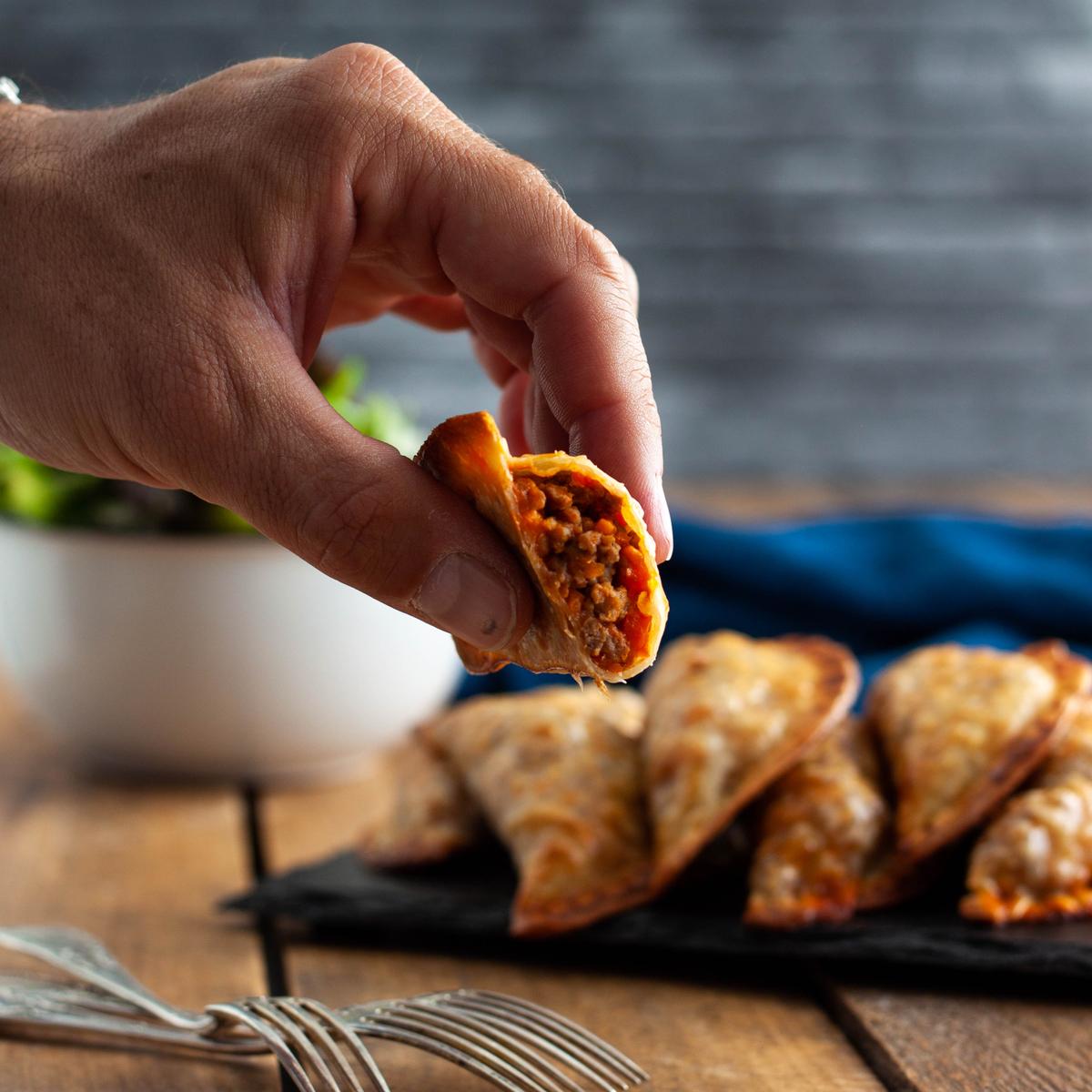 Empanadillas boloñesa cena facil