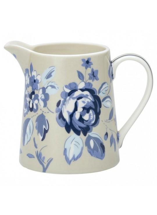 Lechera De Ceramica Amanda Dark Blue Green Gate