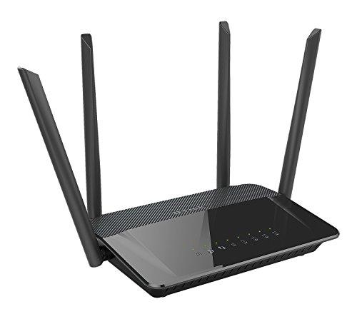 D-Link DIR-842 - Router WiFi AC 1200 Mbps (802.11ac, 4 Puertos Gigabit Ethernet RJ-45 10/100/1000 Mbps, 1 Puerto WAN Gigabit,...