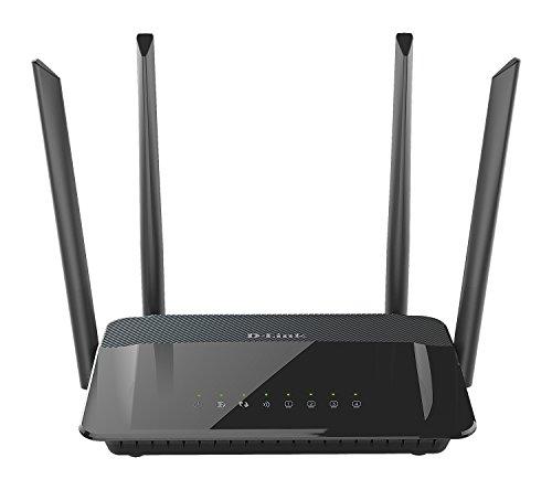 D-Link DIR-842 - Router WiFi AC 1200 Mbps (802.11ac, 4 Puertos Gigabit Ethernet RJ-45 10/100/1000 Mbps, 1 Puerto WAN Gigabit,...