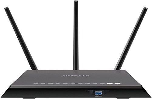 Netgear Nighthwak R7000P-100PES - Router WiFi Inteligente (2300 Mbit/s, tecnología MU-MIMO, Dual Band, Gigabit, 11ac Dual Band, AC2300 Nighthawk Router),...
