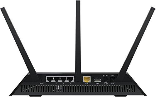 Netgear Nighthwak R7000P-100PES - Router WiFi Inteligente (2300 Mbit/s, tecnología MU-MIMO, Dual Band, Gigabit, 11ac Dual Band, AC2300 Nighthawk Router),...