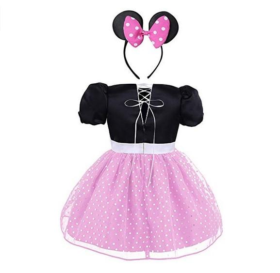 disfraz nina minnie mouse