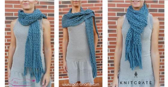 Knitcrate scarf 2 - bufanda knitcrate 2