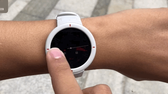 Huami Amazfit Verge - Interfaz