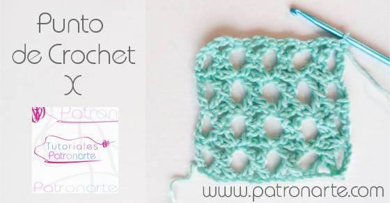 Punto X de Crochet - Crochet X Stitch