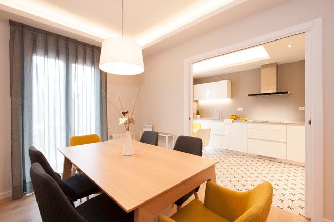 Proyecto de interiorismo realizado por los interioristas de Sincro. 