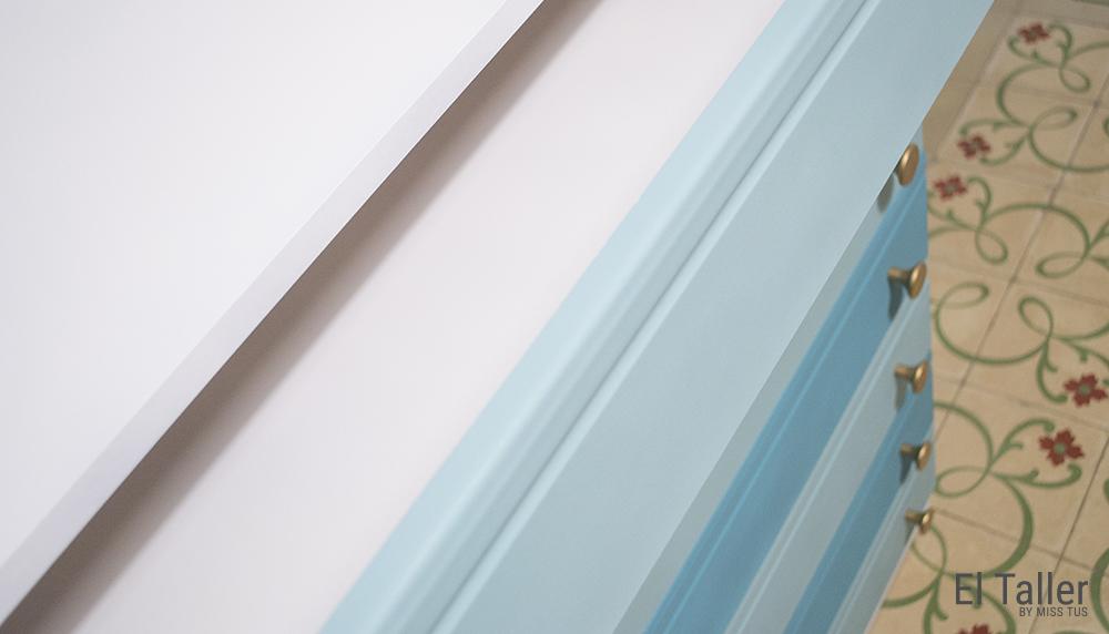 antes despues renovar cómoda