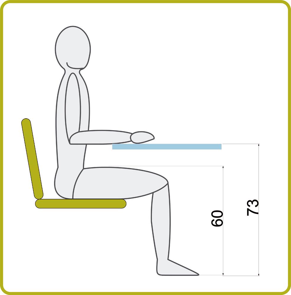 mesa de estudio medidas minimas