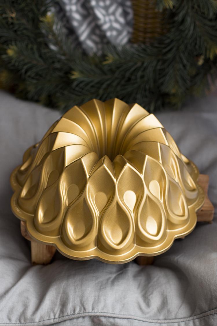 Bizcocho de caramelo fácil en bundt cake de Nordic Ware