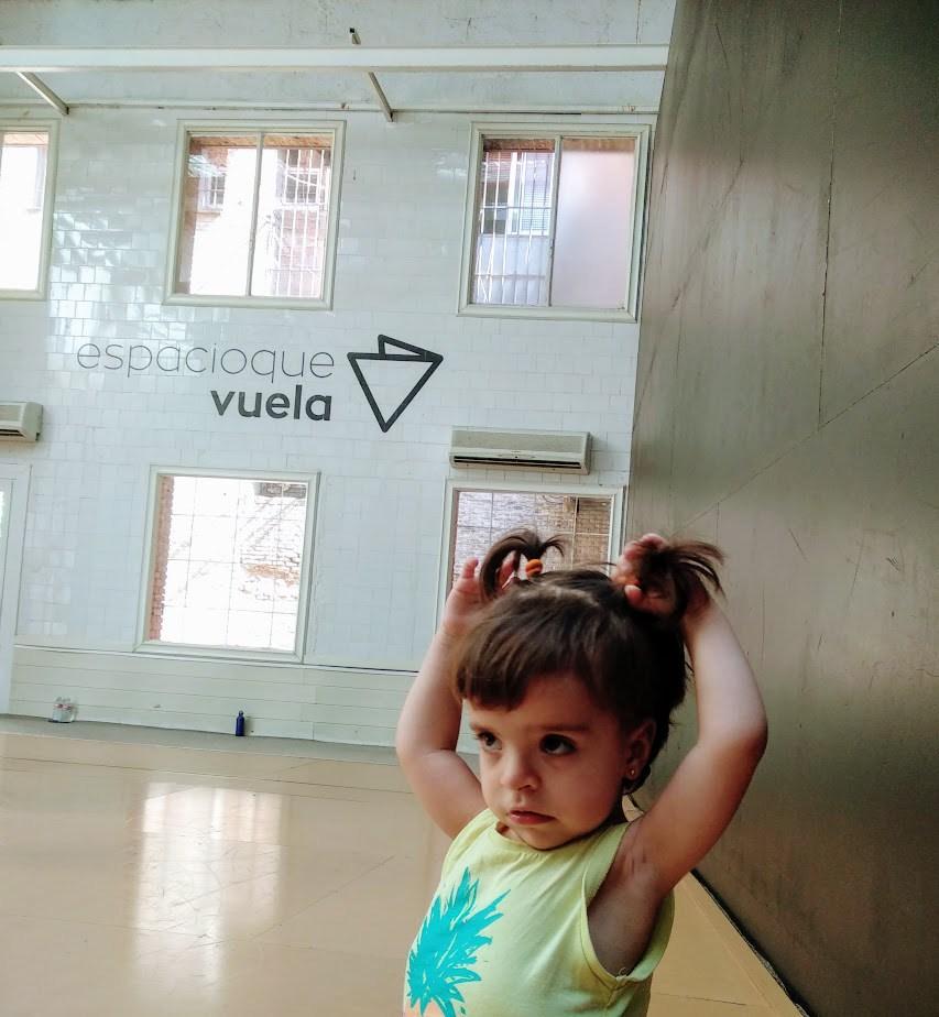 Danza aérea con niños