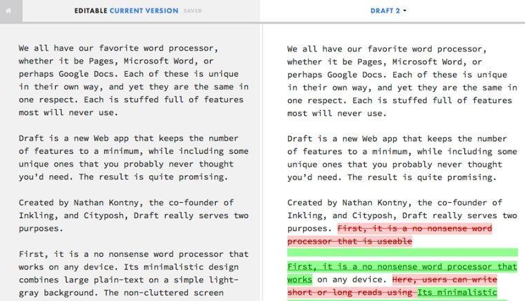 Mejores procesadores de texto online gratis internet sin instalar programas aplicaciones Word processor Google Docs Zoho Stack Edit Write URL Hemingway Draft