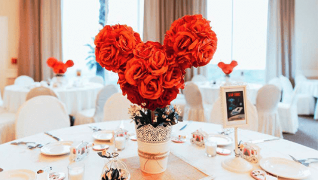 decoracion para bodas tematica disney