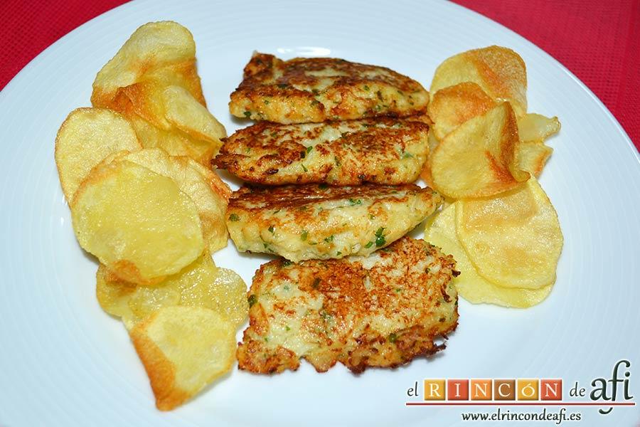 Delicias de coliflor, sugerencia de presentación