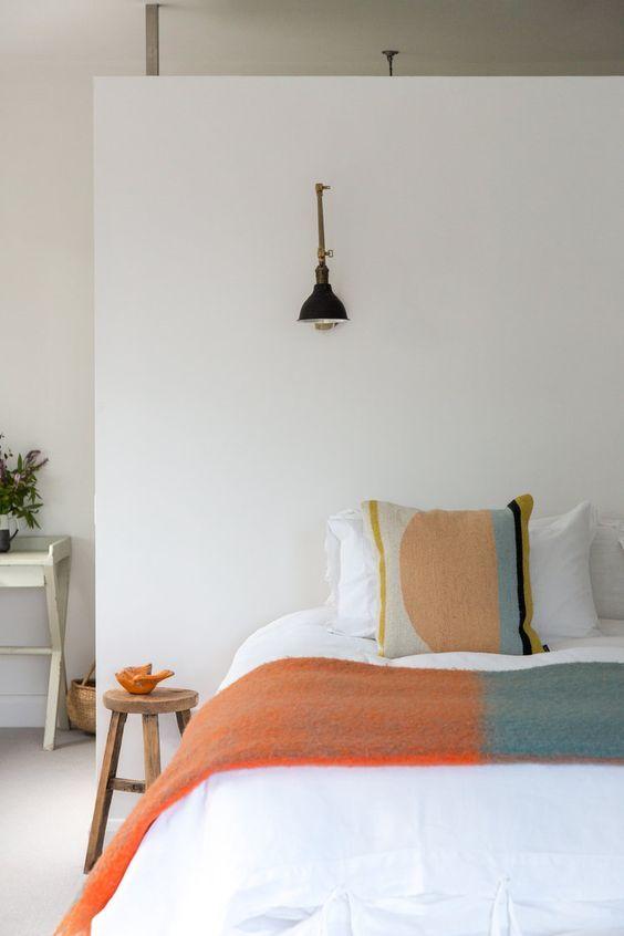 decoralinks | dormitorio sencillo y natural con ropa de cama de fermliving