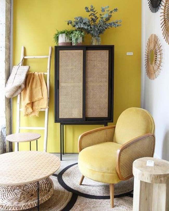 muebles de rejilla o cannage