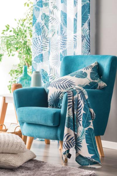 Textil AZUL Estilo NAVY Conforama