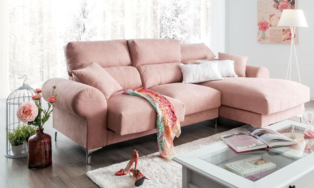 Sofá JULIA estilo romántico como tendencias de decoración